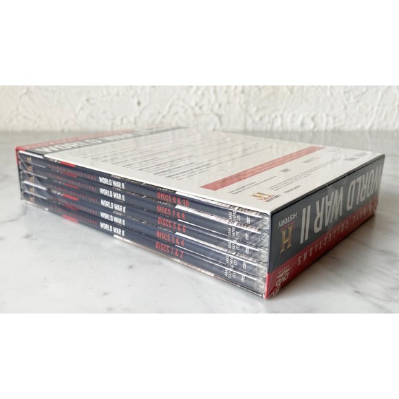 World War II Ultimate Collections 10 DVD Set 2006 A&E Television History.com - Picture 3 of 3